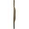 Ekena Millwork Galveston Ceiling Medallion (Canopies up to 5 7/8"), 51"OD x 3 5/8"ID x 3 3/8"P, Mississippi Mud CM51GLMMF - alternate 3